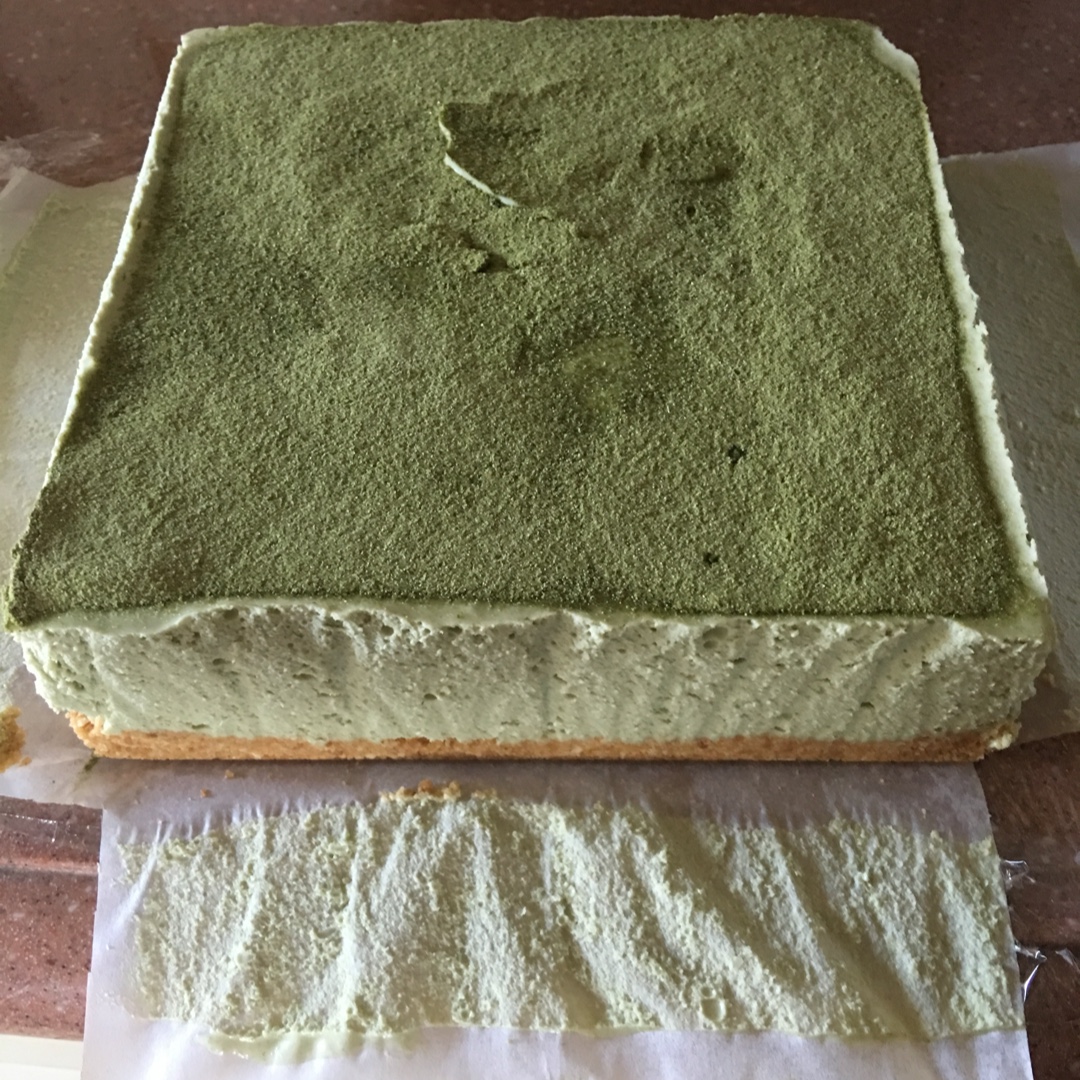 抹茶冻芝士蛋糕