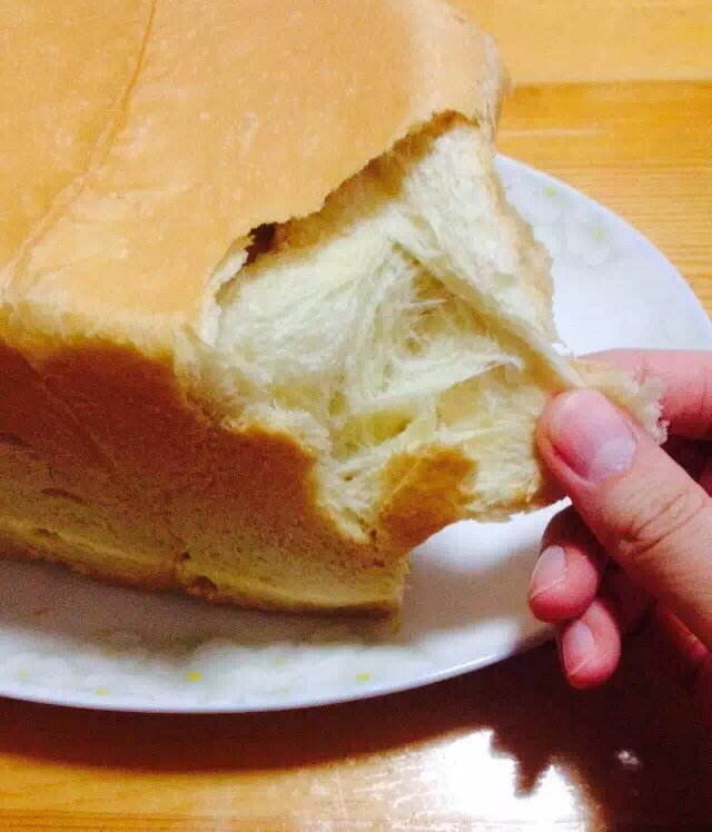 夺命软吐司(๑´ڡ`๑)超软拉丝极速方便的一次发酵吐司