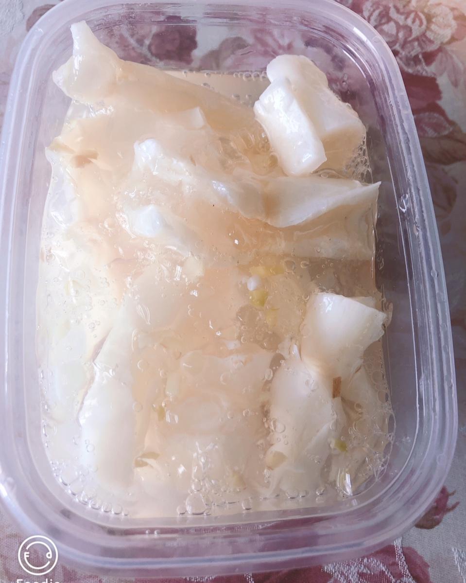 花胶（鱼胶）泡发过程～～超简单