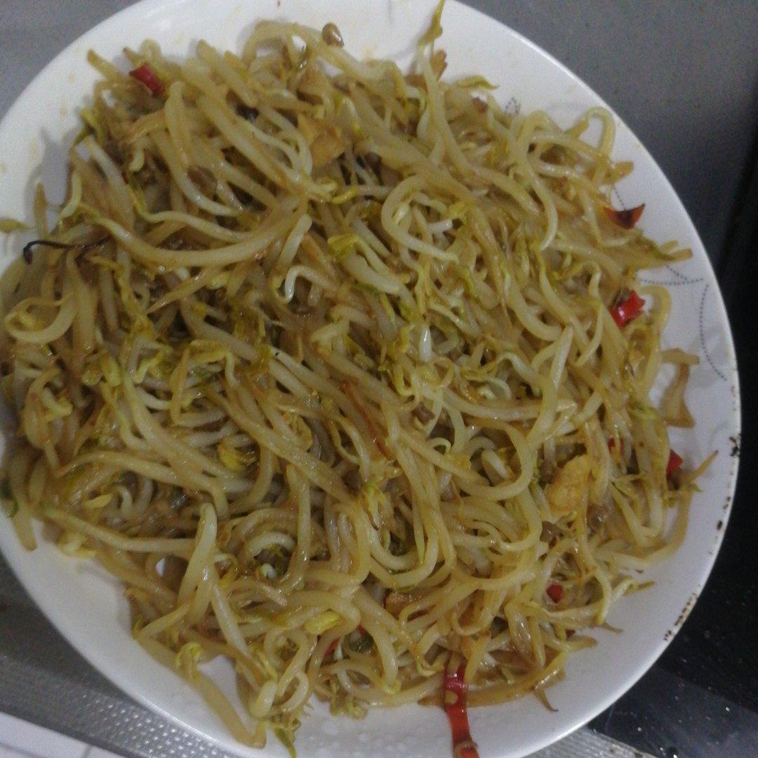 素炒豆芽（东北版）