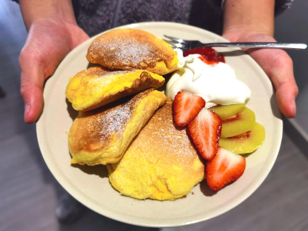 原味无油日式舒芙蕾厚松饼