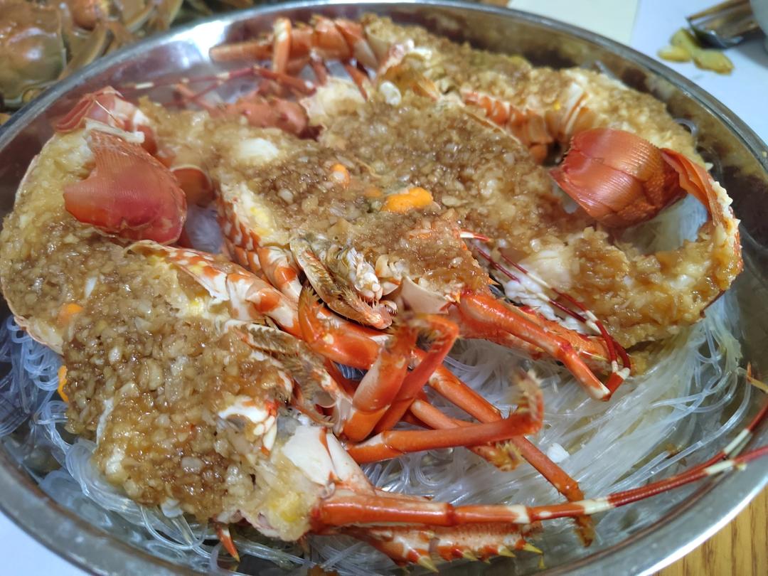 蒜蓉粉丝蒸龙虾（小青龙）