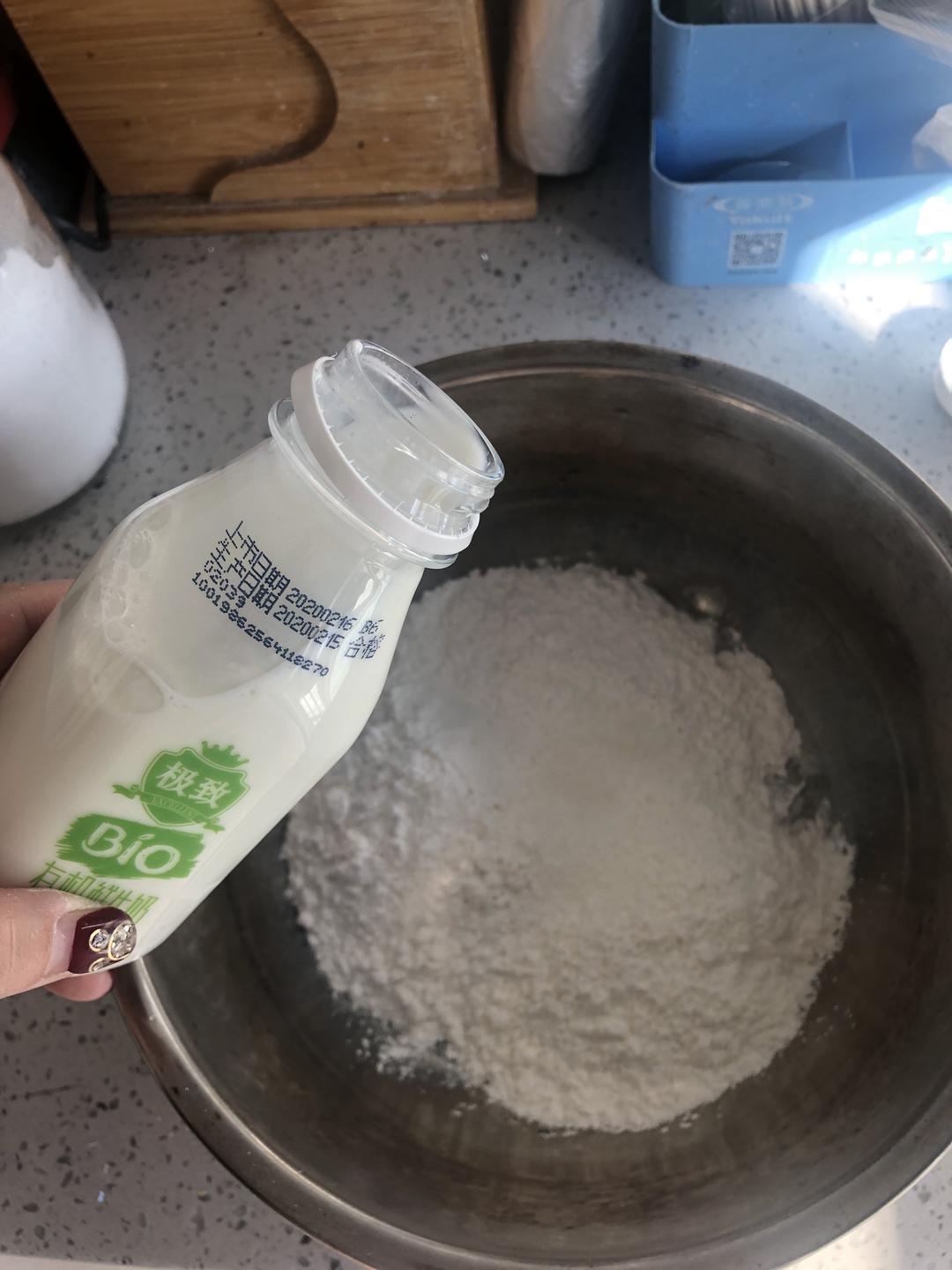 纯奶手撕吐司的做法 步骤1