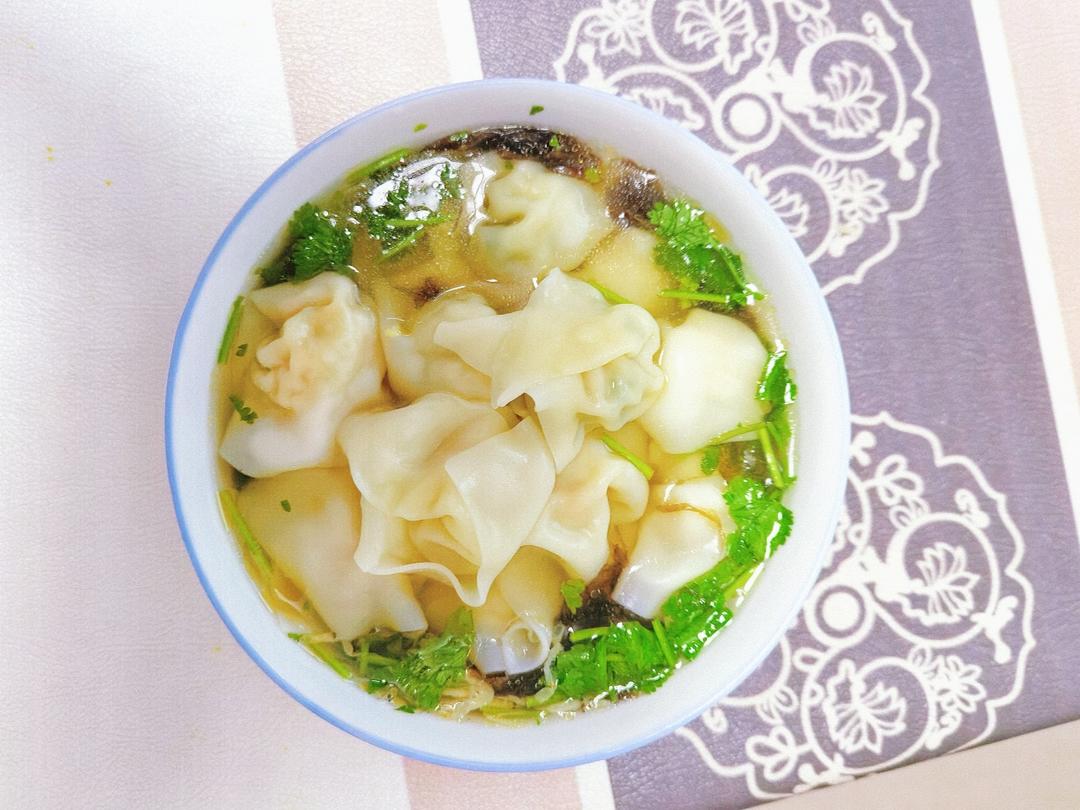 肉不柴的馄饨馅