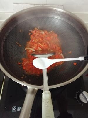 快手营养早餐番茄芝士鸡肉丸焗意面（内含快速煮意面方法）的做法 步骤14