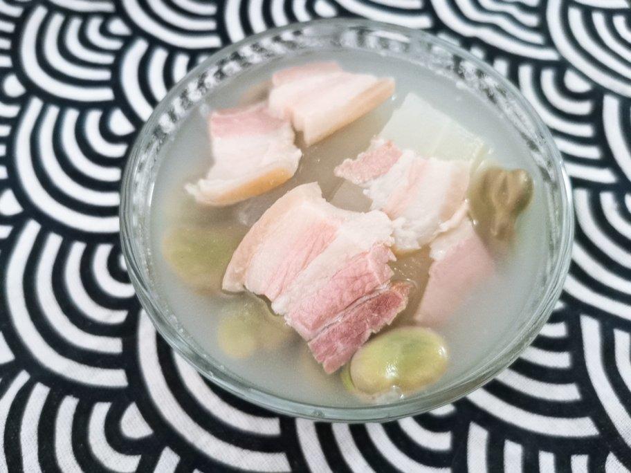 火腿蚕豆冬瓜汤