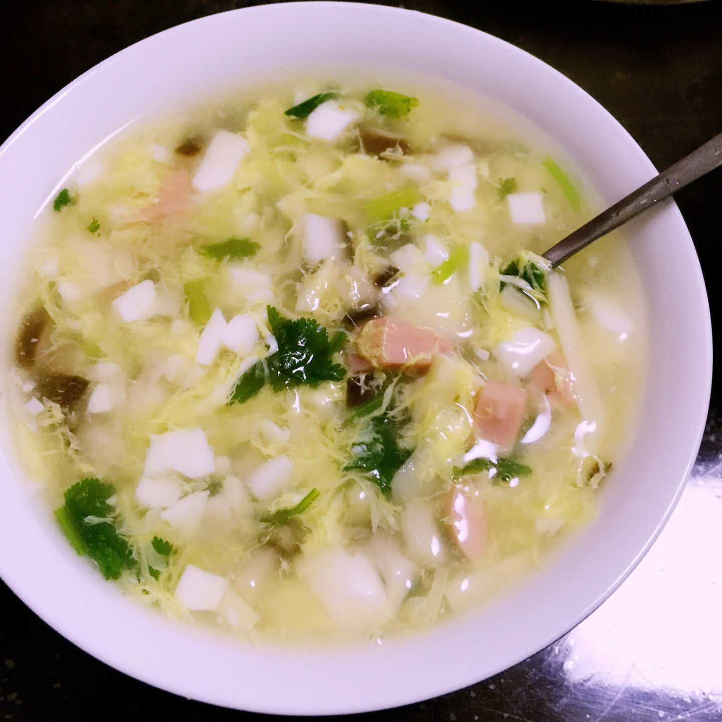 大饭饭做的平桥豆腐羹