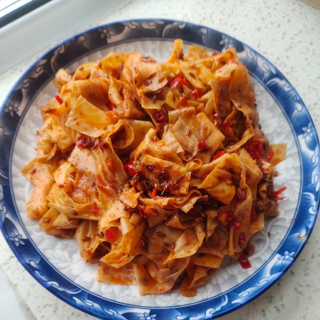 香辣豆皮