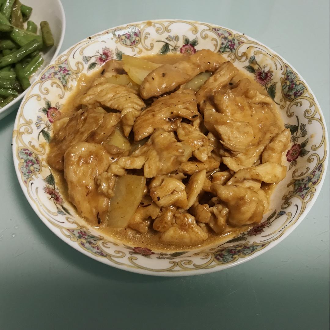 咖喱鸡肉饭