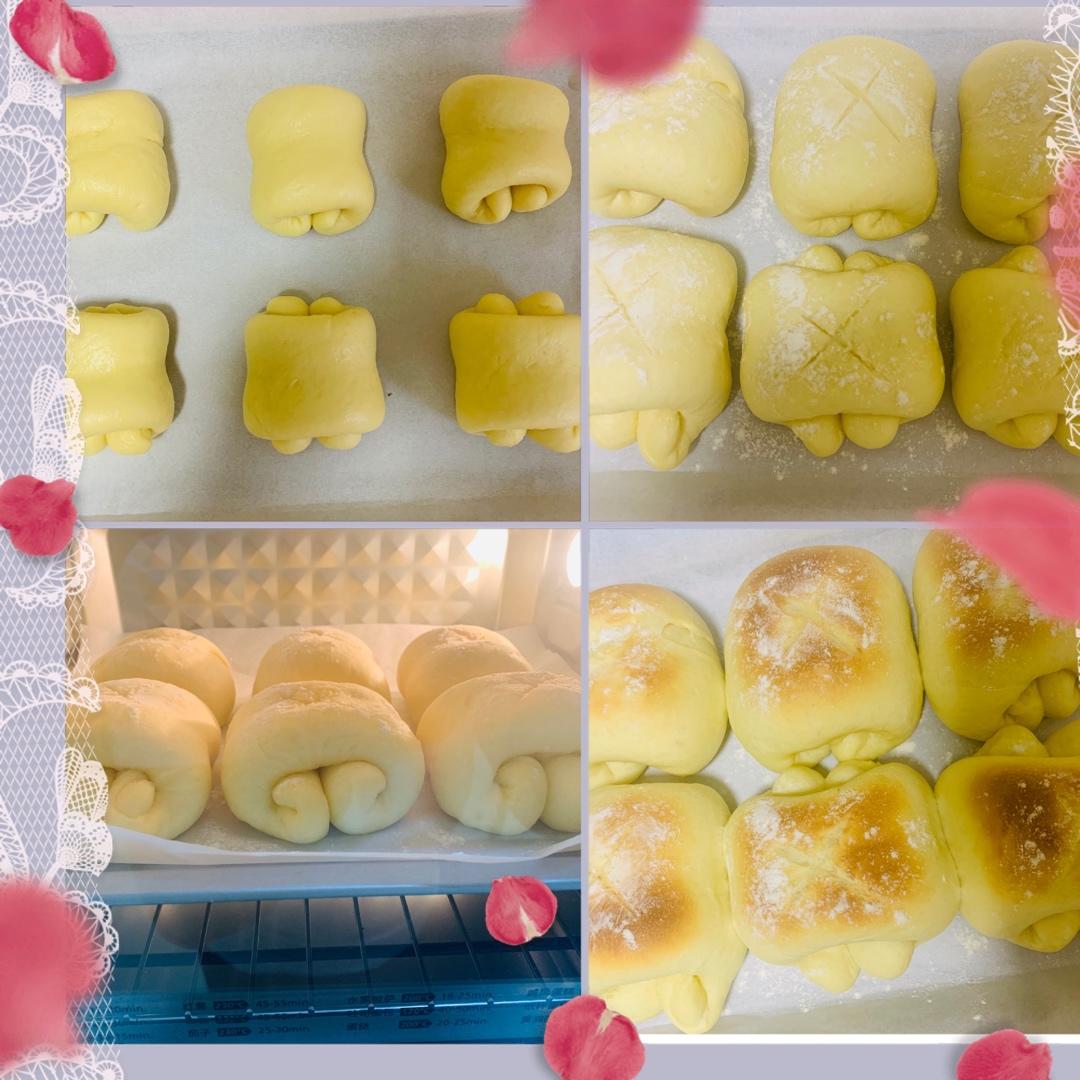 牛奶面包卷 北鼎烤箱食谱