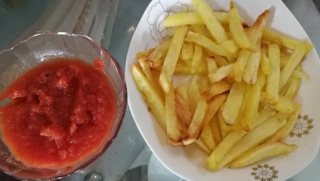 不用油也能炸出香脆好吃的薯条（空气炸锅版）