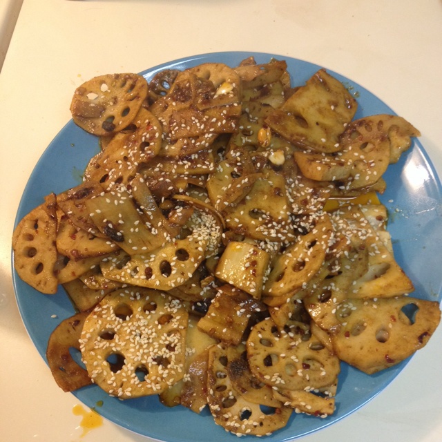 老干妈孜然莲藕