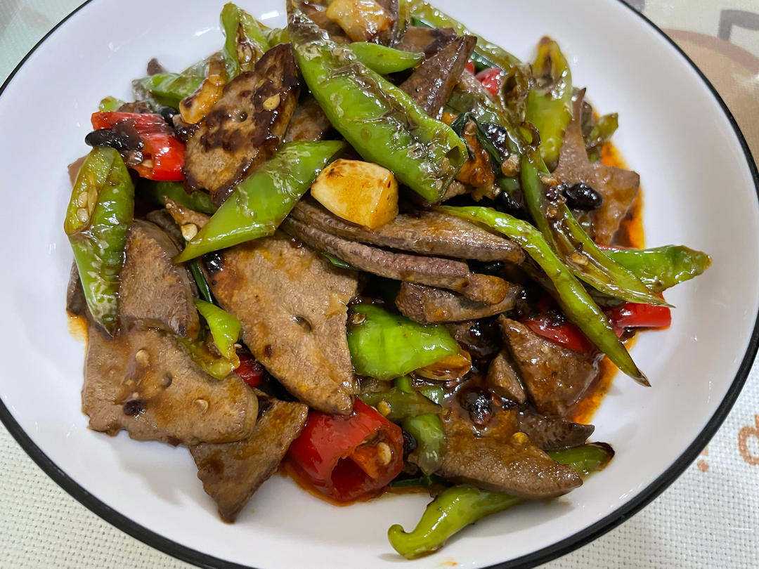 这样炒的猪肝鲜嫩入味，一点都不腥，特别好吃😋