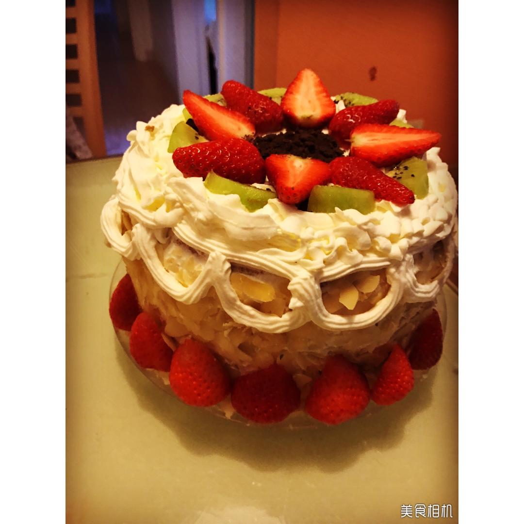 水果奶油【生日蛋糕】