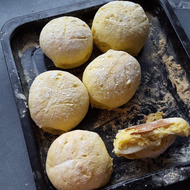 南瓜蔓越莓麻薯包