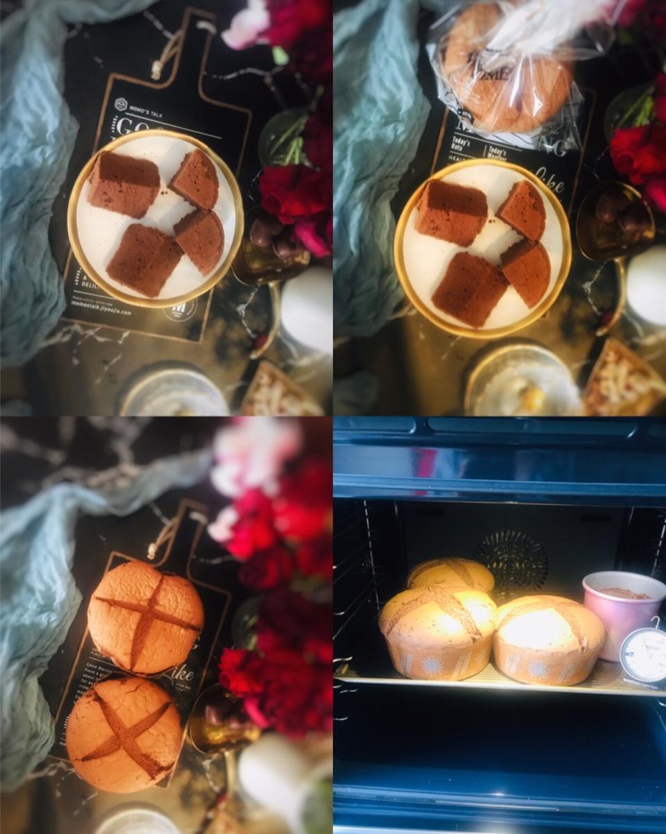 不消泡的巧克力戚风