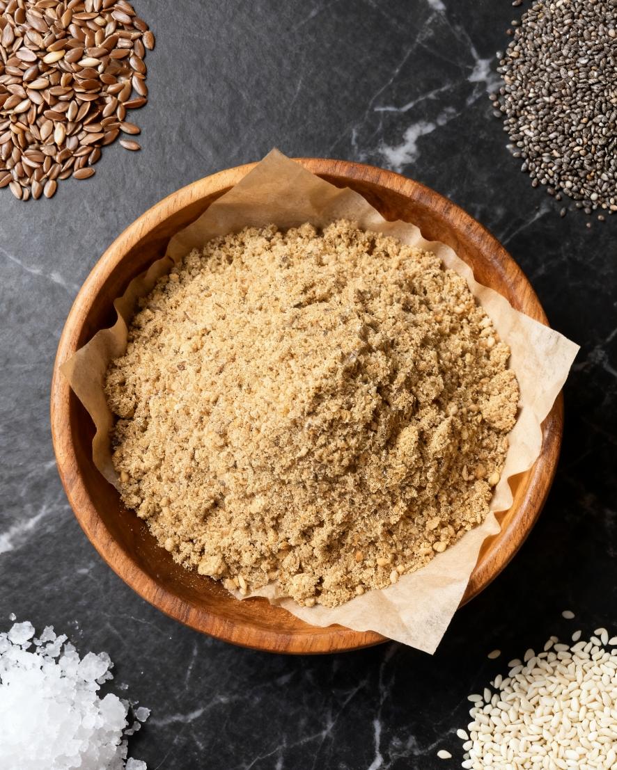 🧂奇亚籽芝麻盐配比「自制调味料」