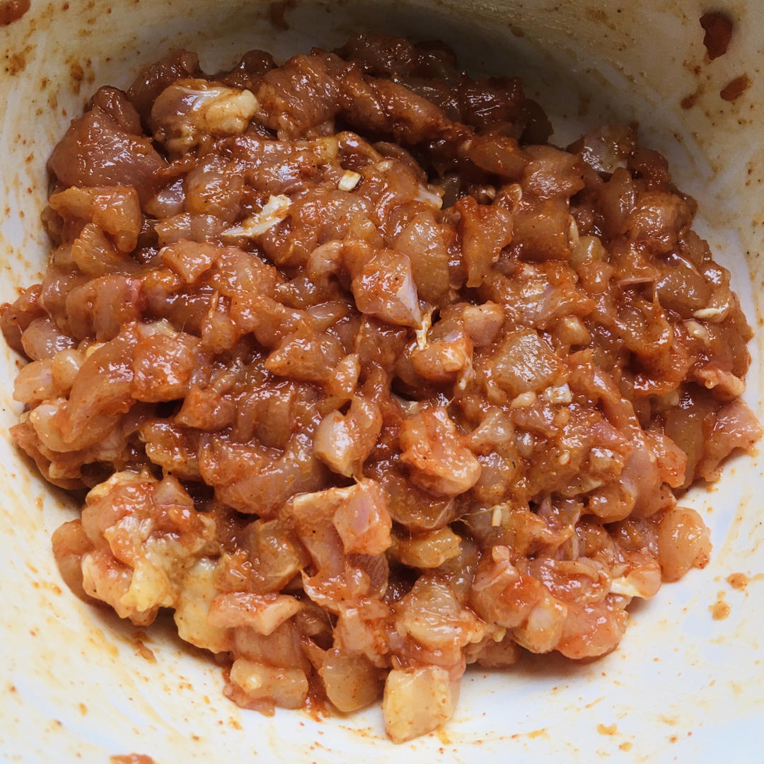 morek做的【完美复刻麦多馅饼】新奥尔良鸡肉馅饼