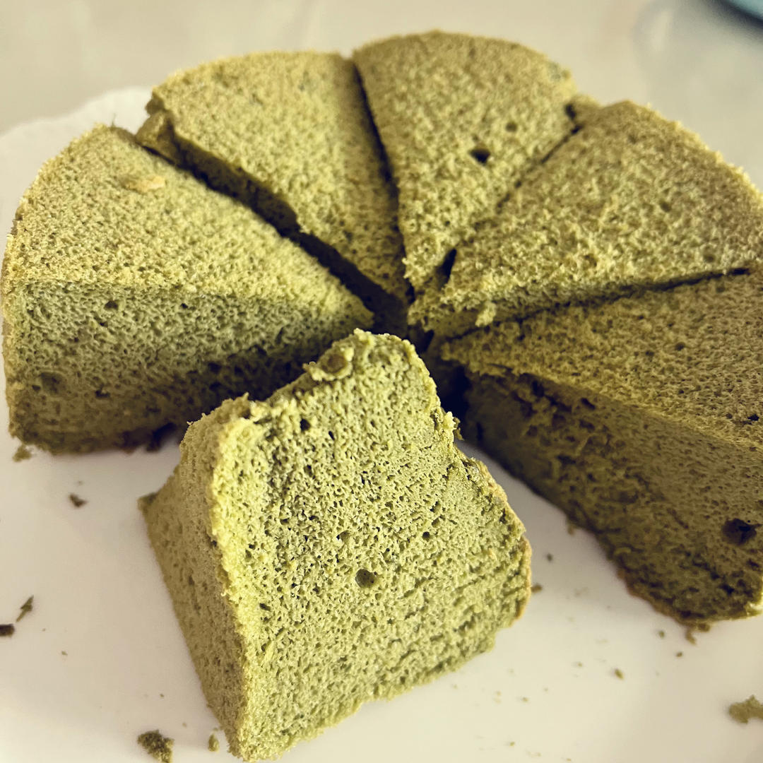 🍵清新治愈抹茶戚风——不容易消泡的秘密