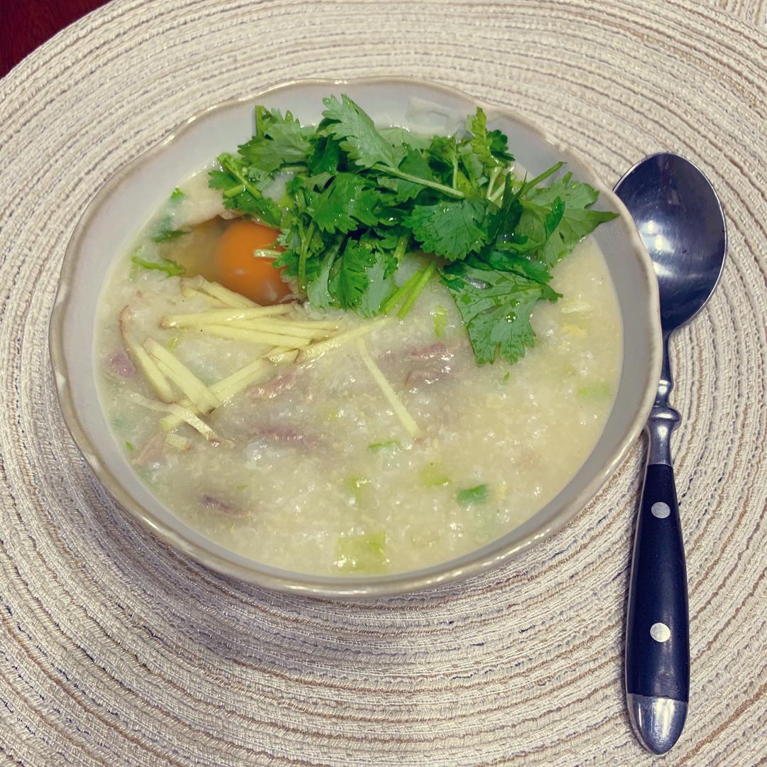 『淘最厨房』生滚牛肉粥，暖！