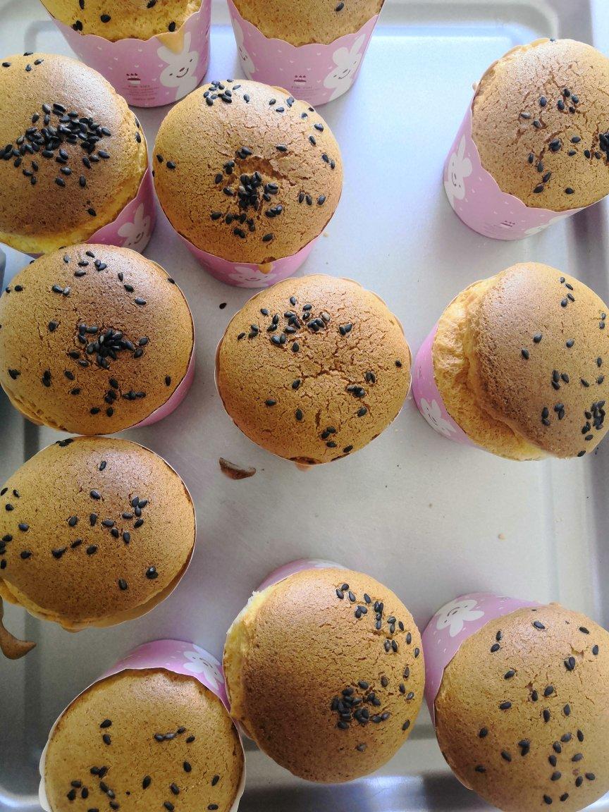 纸杯蛋糕 8寸戚风蛋糕的量