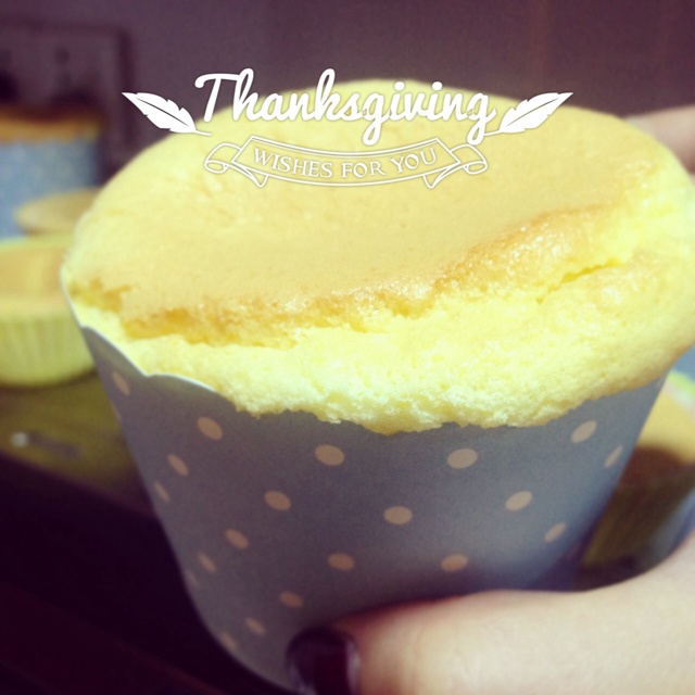 奶油戚风杯子蛋糕