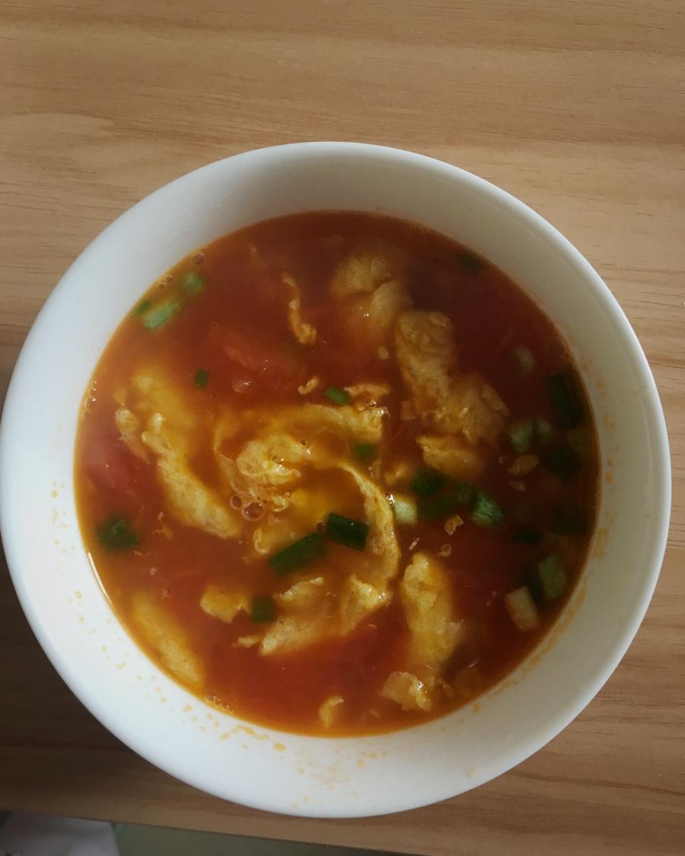 好喝到爆的西红柿鸡蛋汤