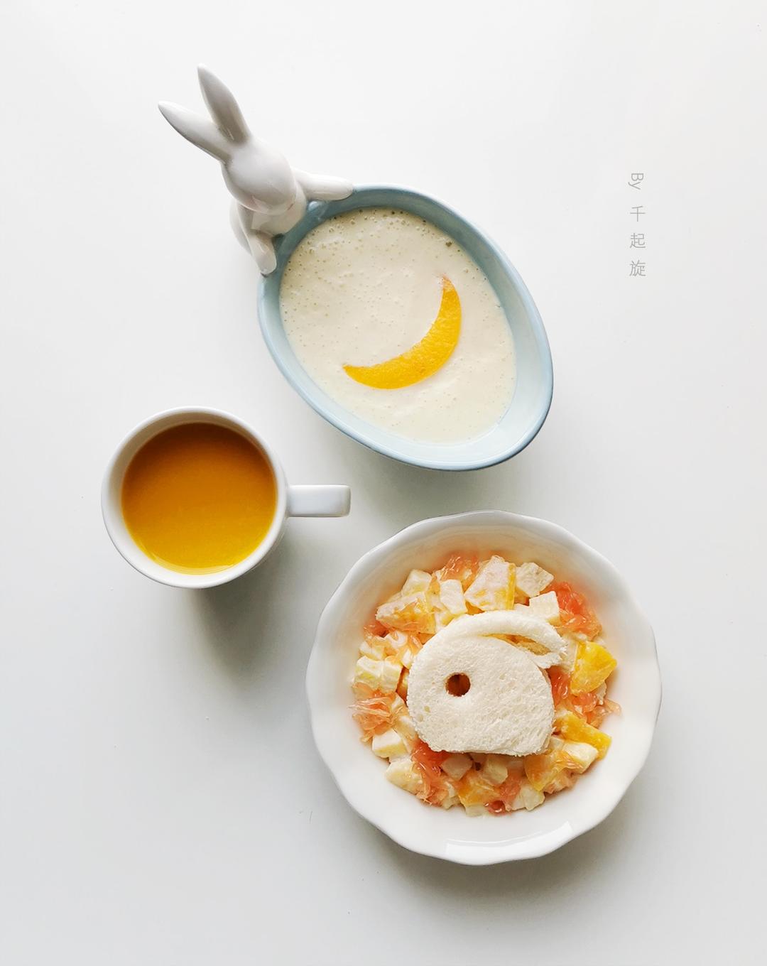 极简写意～鱼糕小兔🐰｜只需三刀｜适合每年中秋+兔年｜多食材可用｜附诗词