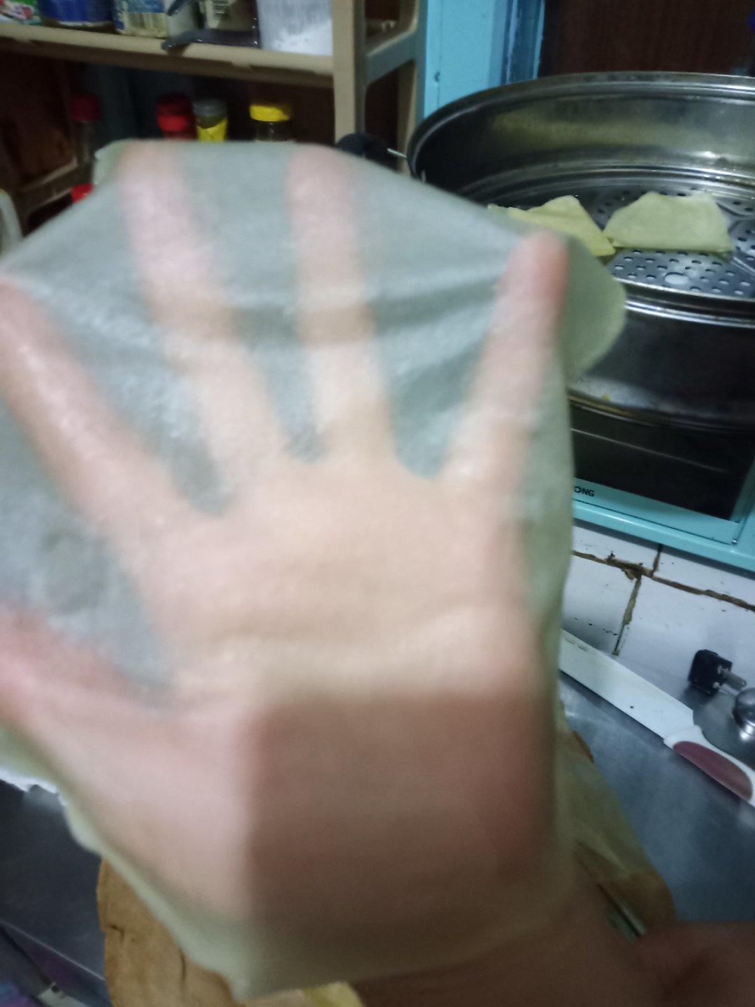 春饼   轻松一次做出十几张的春饼皮
