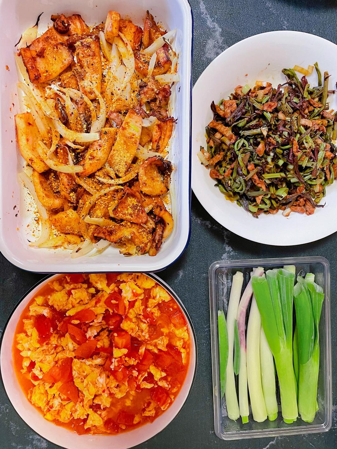 蕨菜炒肉