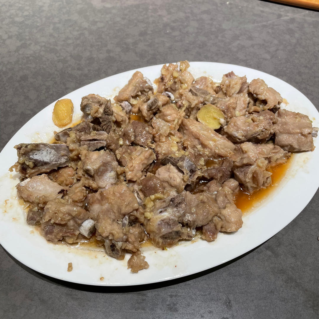 广式清蒸排骨