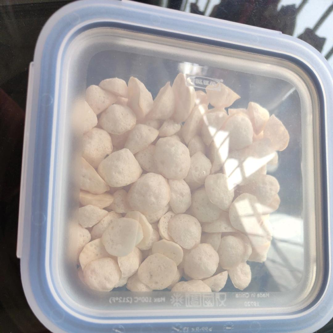宝宝零食：蛋白溶豆