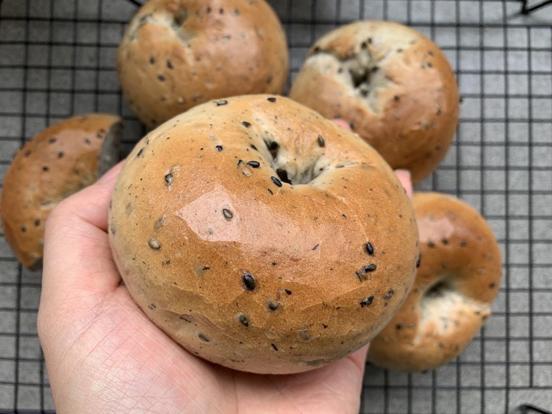 原味贝果🥯/黑芝麻贝果🥯