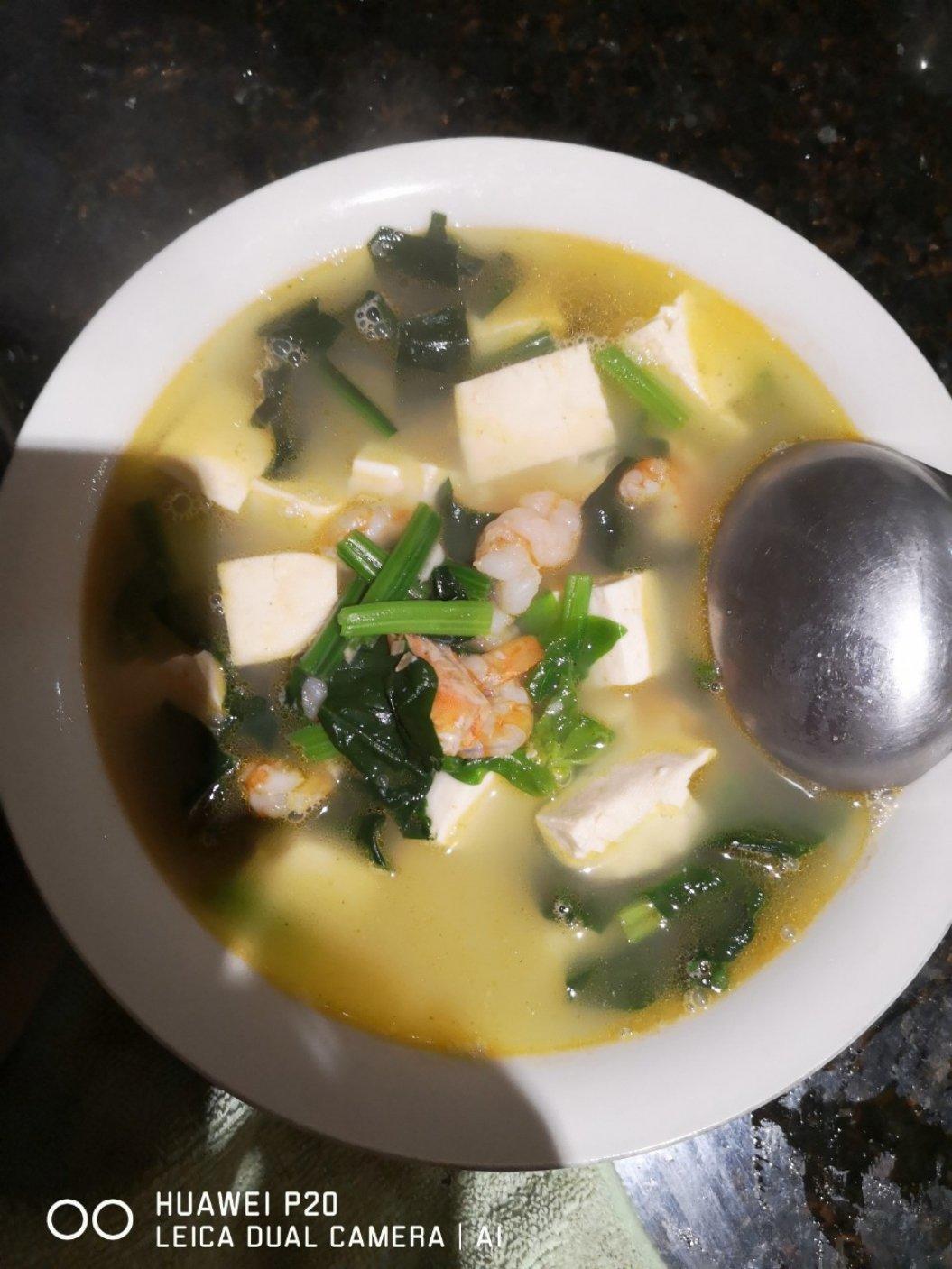 快手～鲜虾豆腐