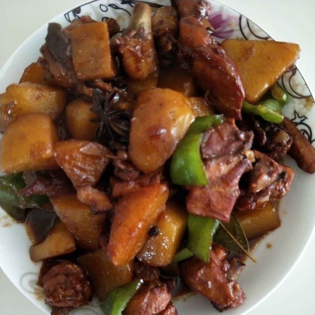红烧鸡块