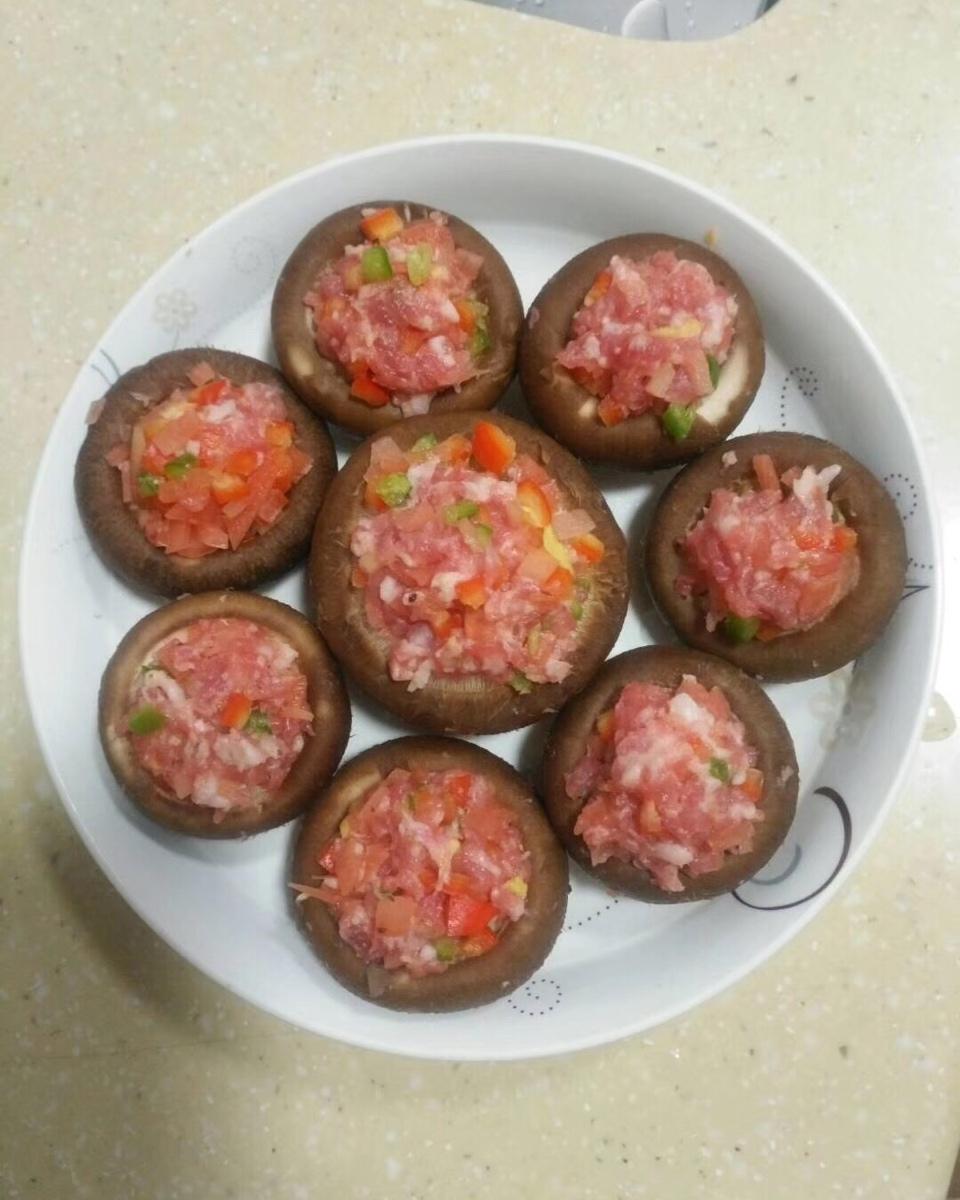 香菇蒸肉沫