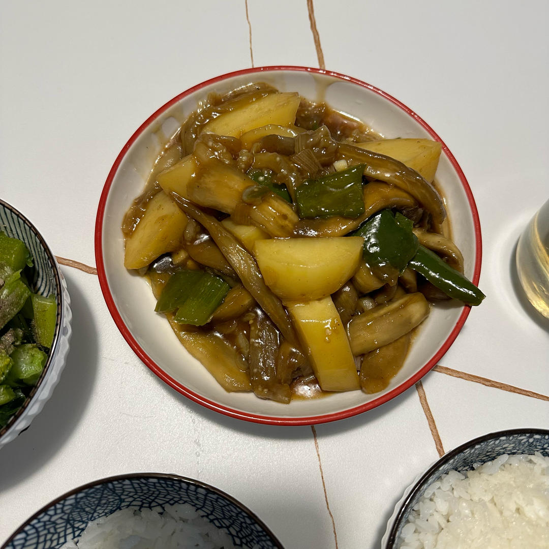 超级下饭的地三鲜