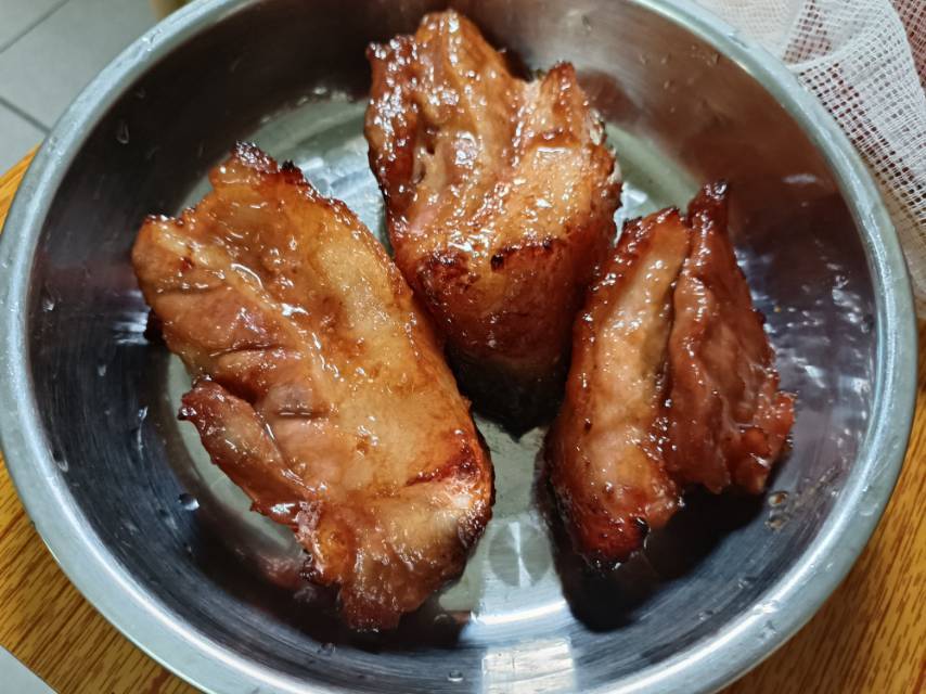 肥叉烧：肥爽瘦滑的蜜汁叉烧