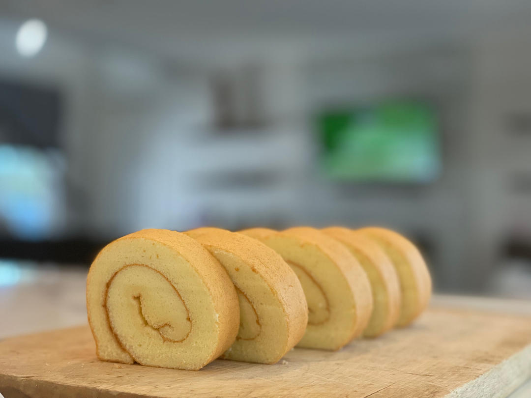 原味蛋糕卷(后蛋法)