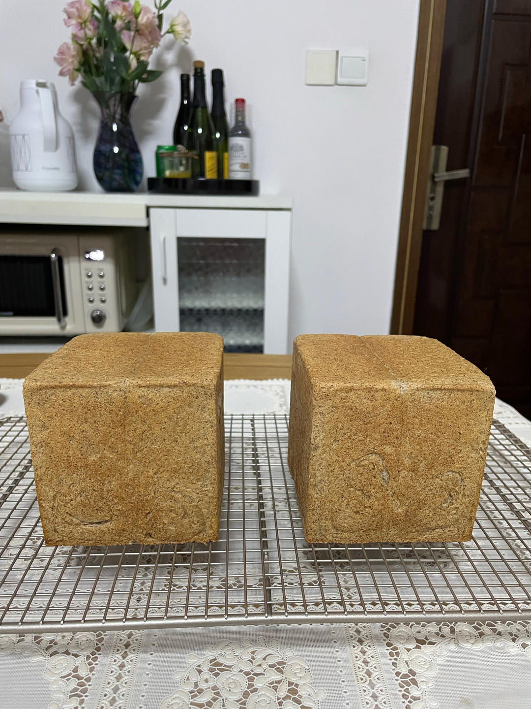 50%全麦吐司（中种法）好吃不渣