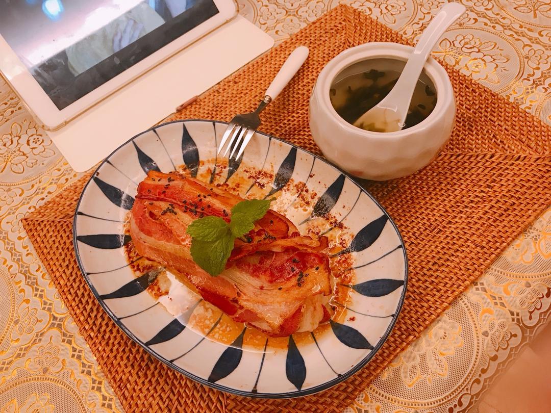 《食戟之灵》土豆培根烤肉