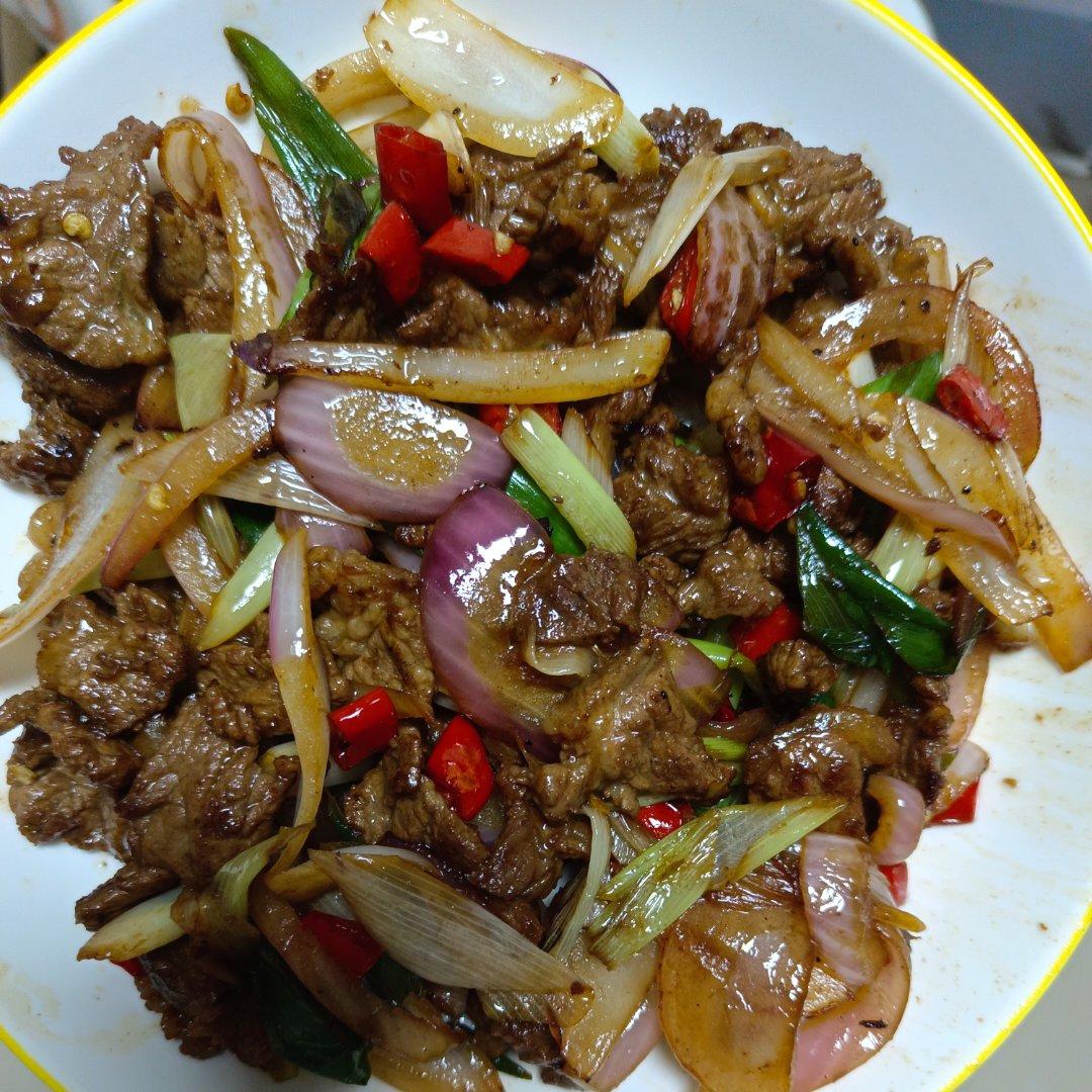 【嗷呜】老北京葱爆羊肉