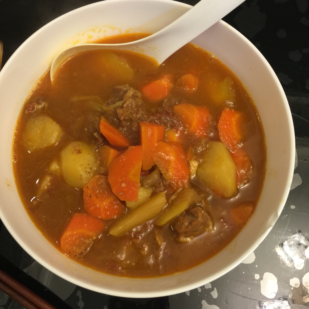 土豆炖牛肉