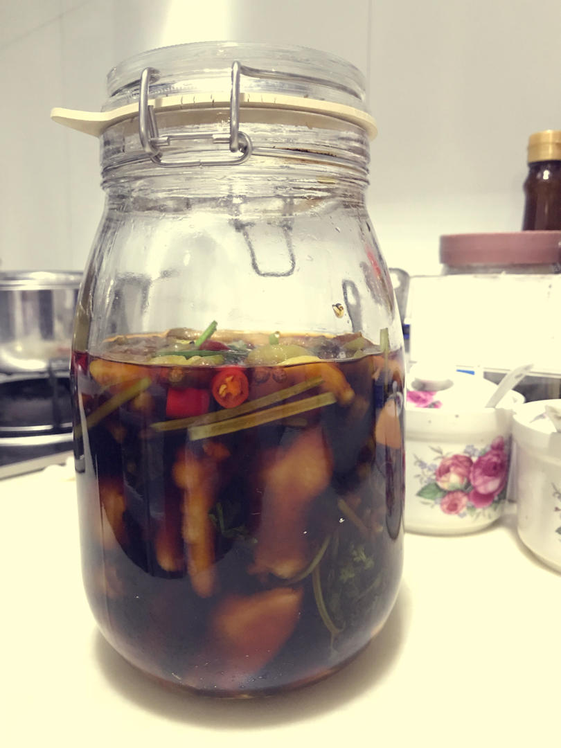 柠檬泡脚鸡爪