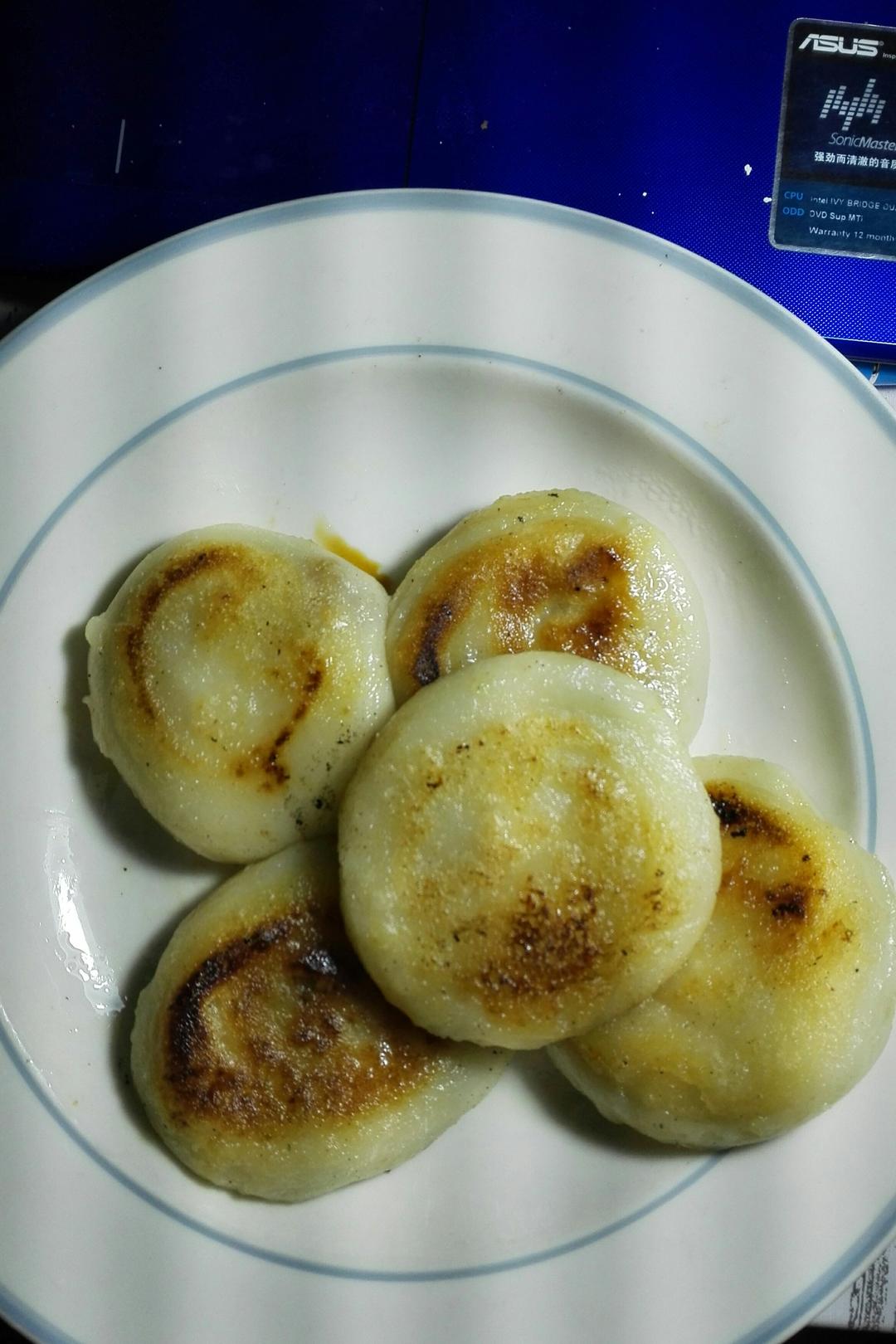 糯米红豆饼
