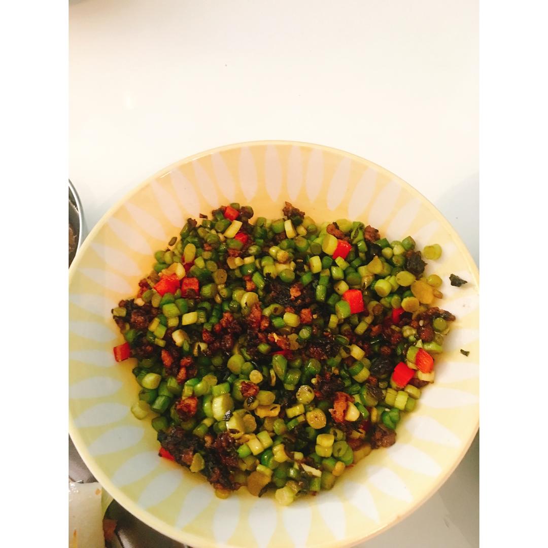 下饭菜～蒜苔肉末