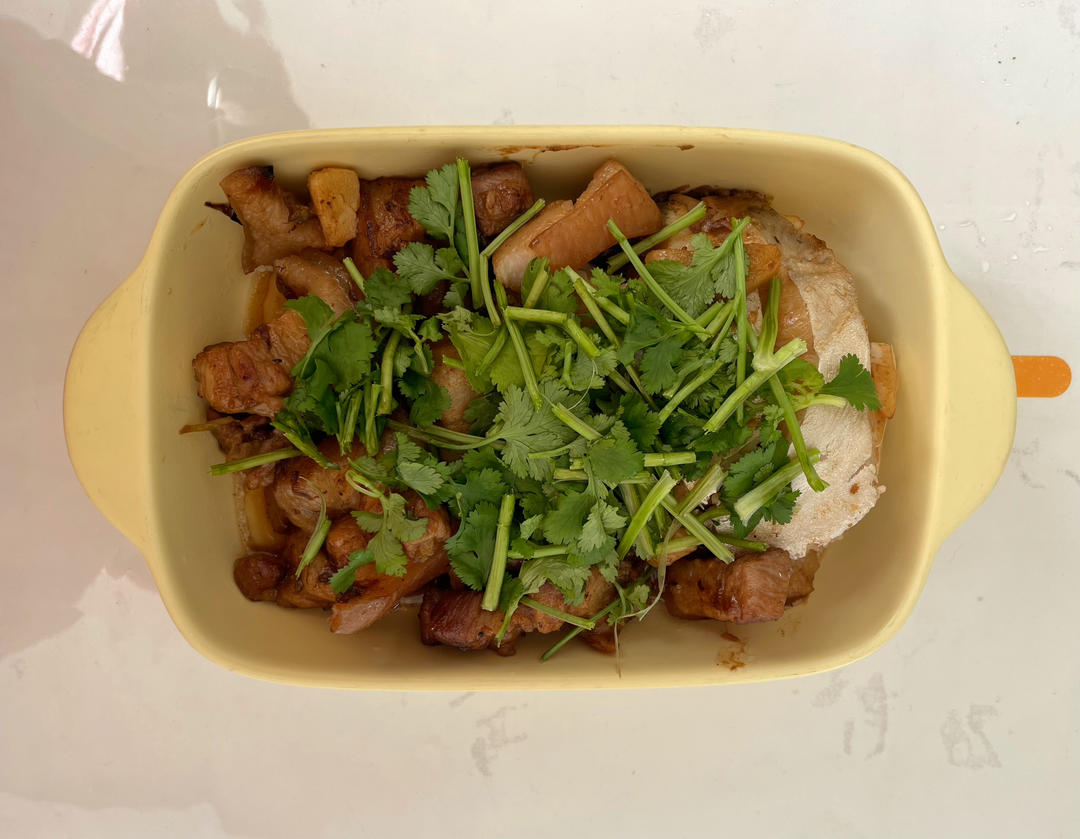 红烧鲳鱼五花肉