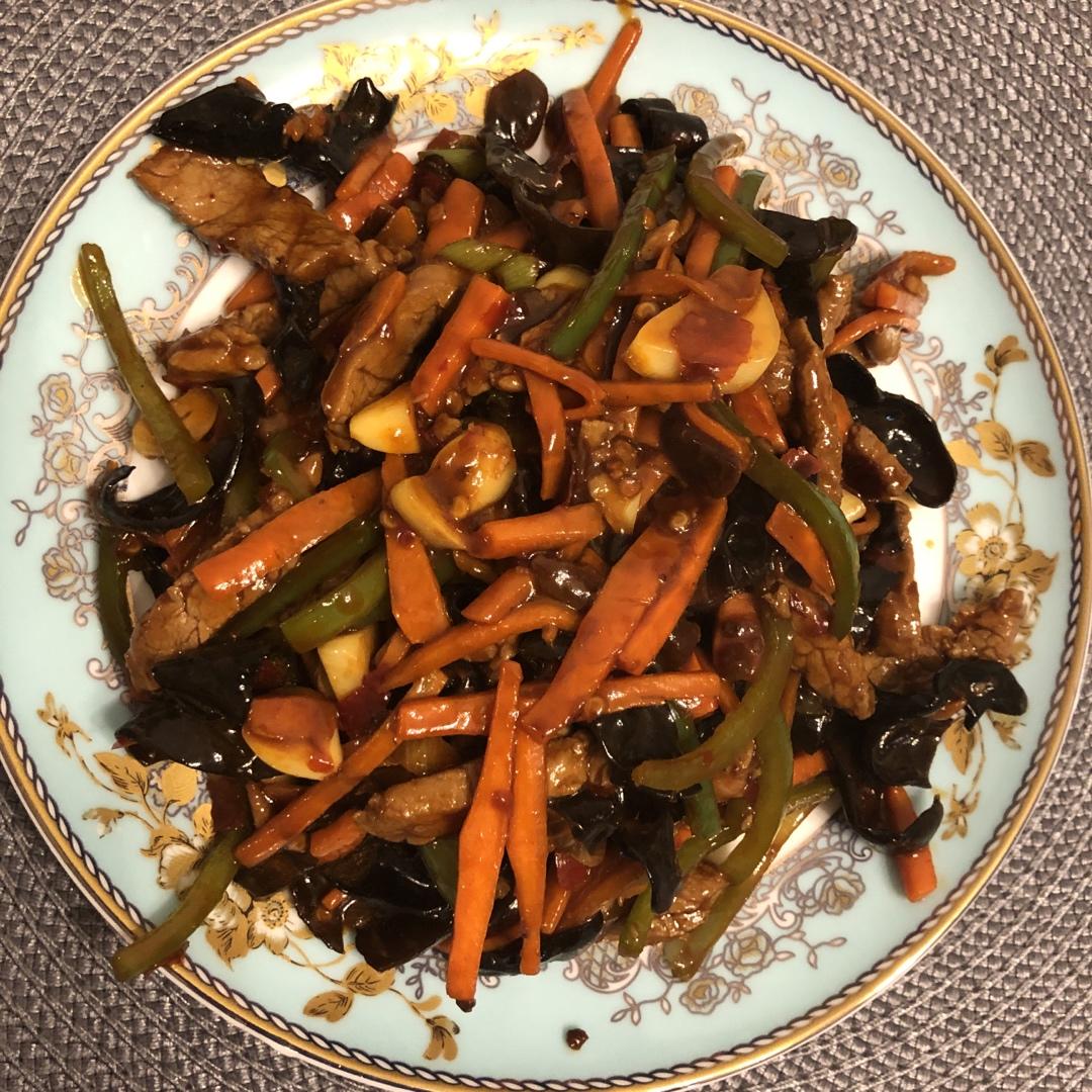 少油版鱼香肉丝，简单快手，好吃下饭