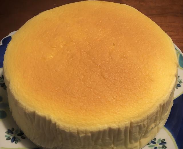 日式轻乳酪芝士蛋糕（八寸）的做法