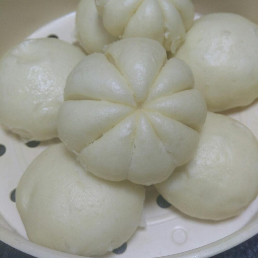 白松美奶香馒头的做法